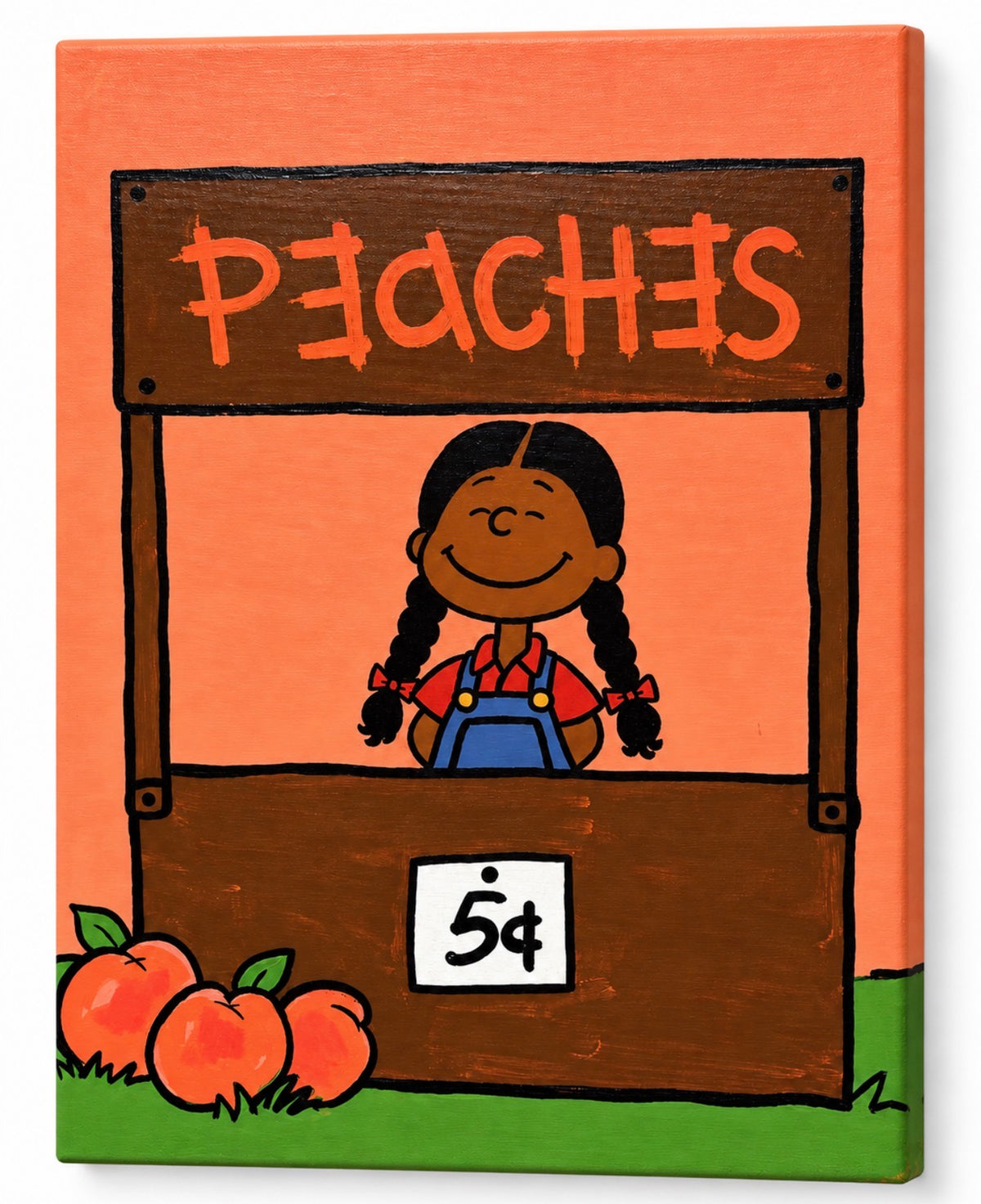 Pretty as a Peach by B. Robert Moore