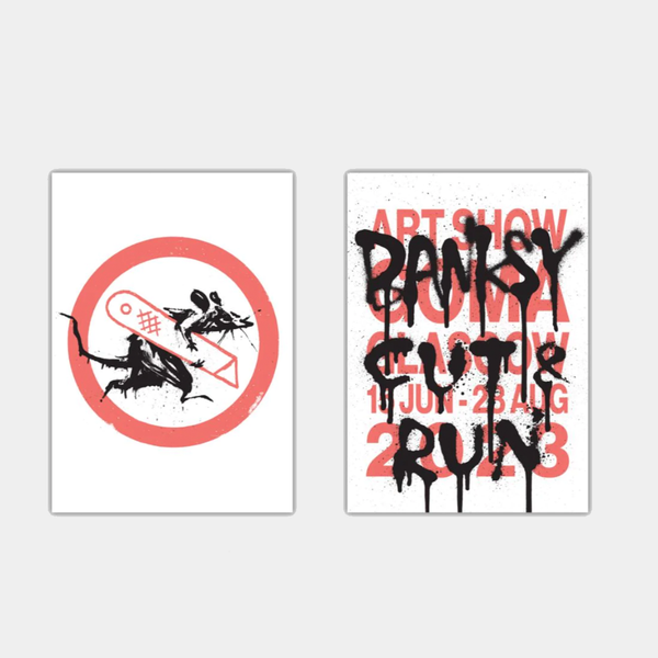 Banksy "Cut and Run" Poster Set