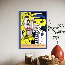 Stepping Out (Vintage MET Lithograph)