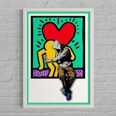 BFF (Valentines Day Haring homage)