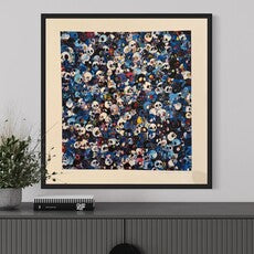 Blue Skulls Silkscreen (The Cleveland Museum Editions)