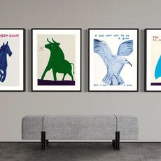 Animals in Art ( Suite of four full size lithographs)