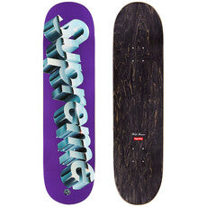 Chrome Logo Skatedeck (Purple)