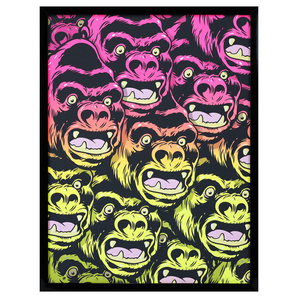 Untitled (Gorilla Heads) Flo Variant