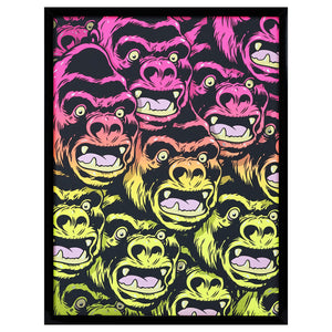 Untitled (Gorilla Heads) Flo Variant