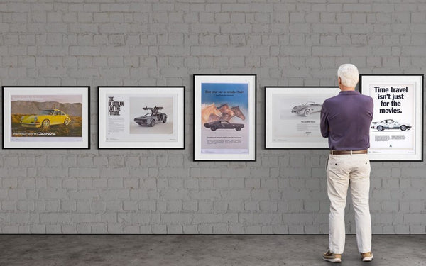 Fictional Advertisements Suite of 5 Works (Signed)