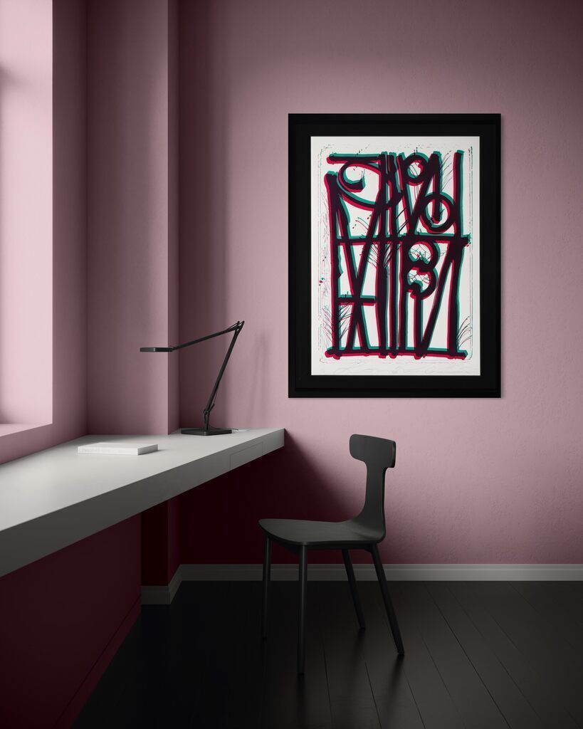 RETNA — Ludavico & Ludovico (Turquoise & Pink)