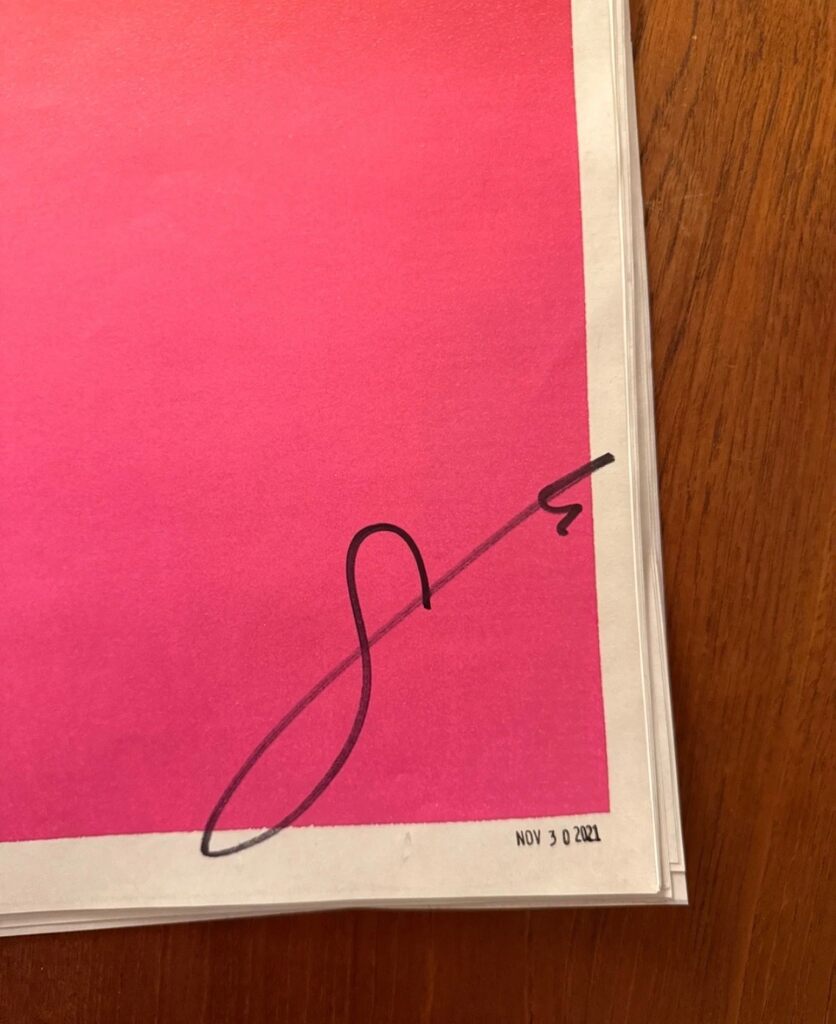 55 Sunrises (Complete set, hand signed by the artist and dated)