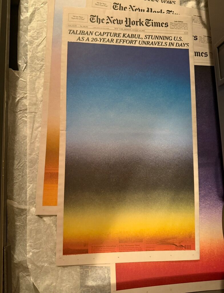 55 Sunrises (Complete set, hand signed by the artist and dated)