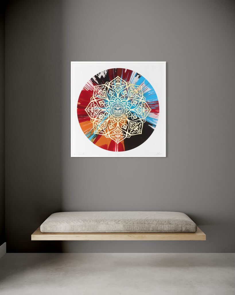 Beautiful Controlling Ornate Mandala 3 Spin Painting (TT3-1)