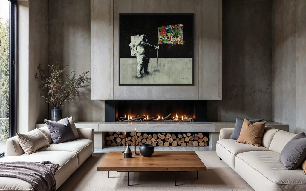 One Small Step (Unique Painting)