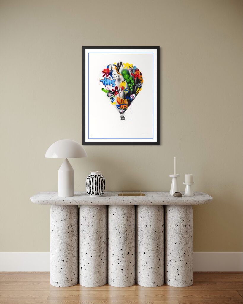 Balloon Etching (Heavily Hand Finished)