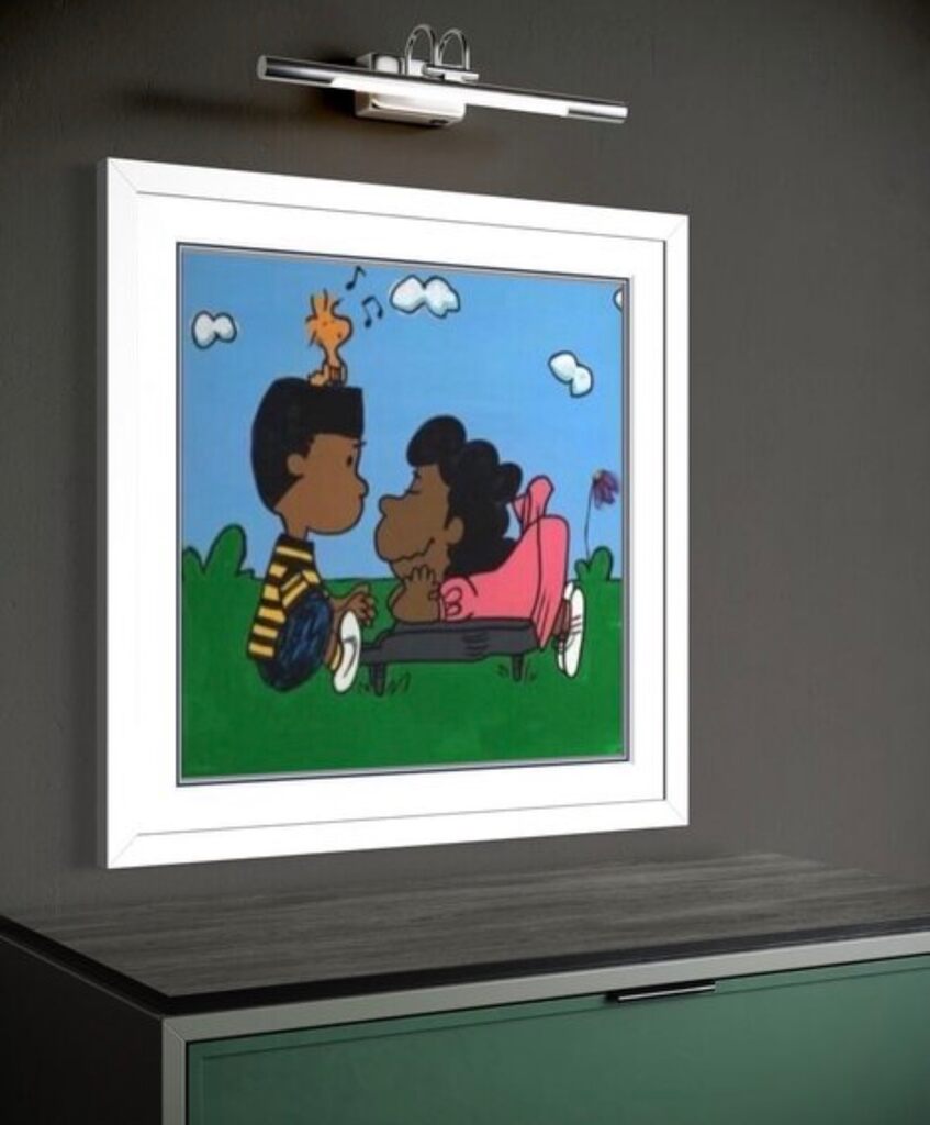 Everyone Deserves Real Love (Unique, Hand painted work)