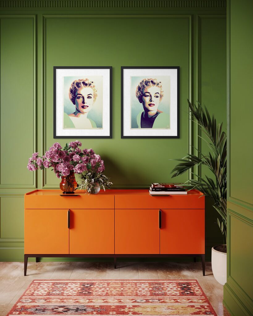 Marilyn Monroe (Sunrise & Sunset, 2 Works)