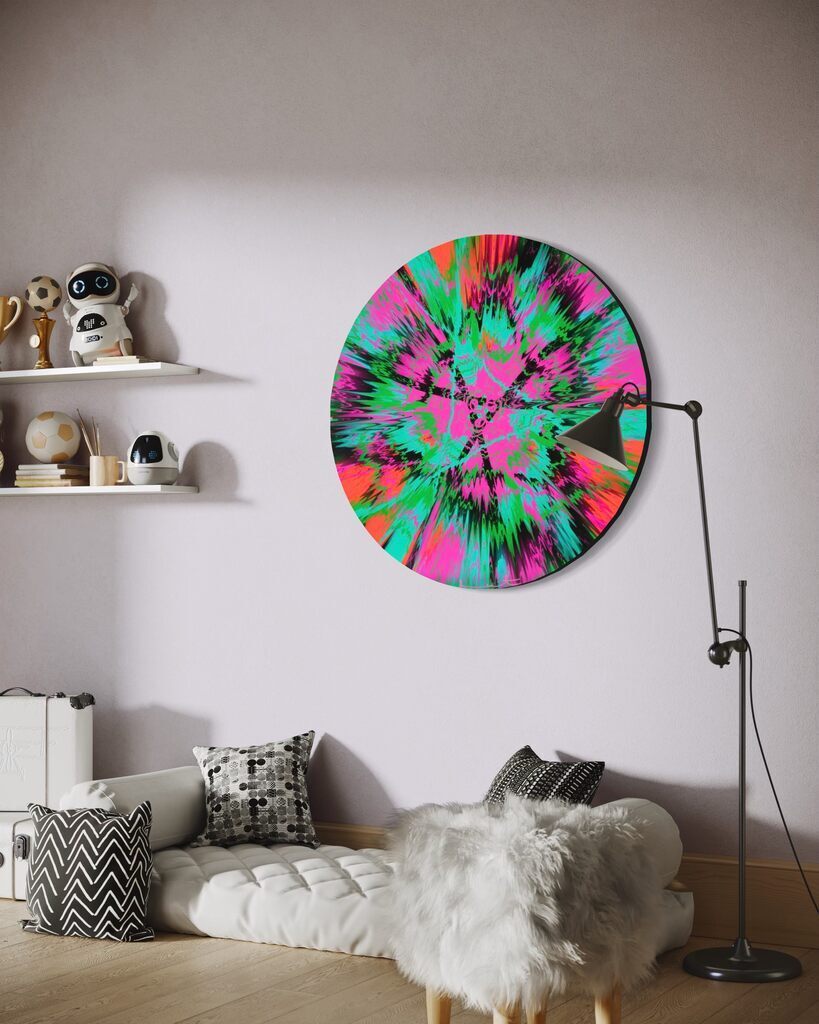 Beautiful, Clearly Unparagoned, Unpretentious Galaxy Painting (XL SIZE H12-1)
