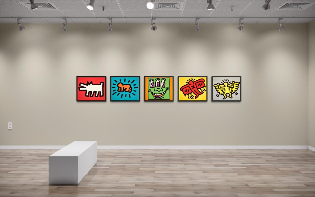 Icons Portfolio (Five Screenprints)