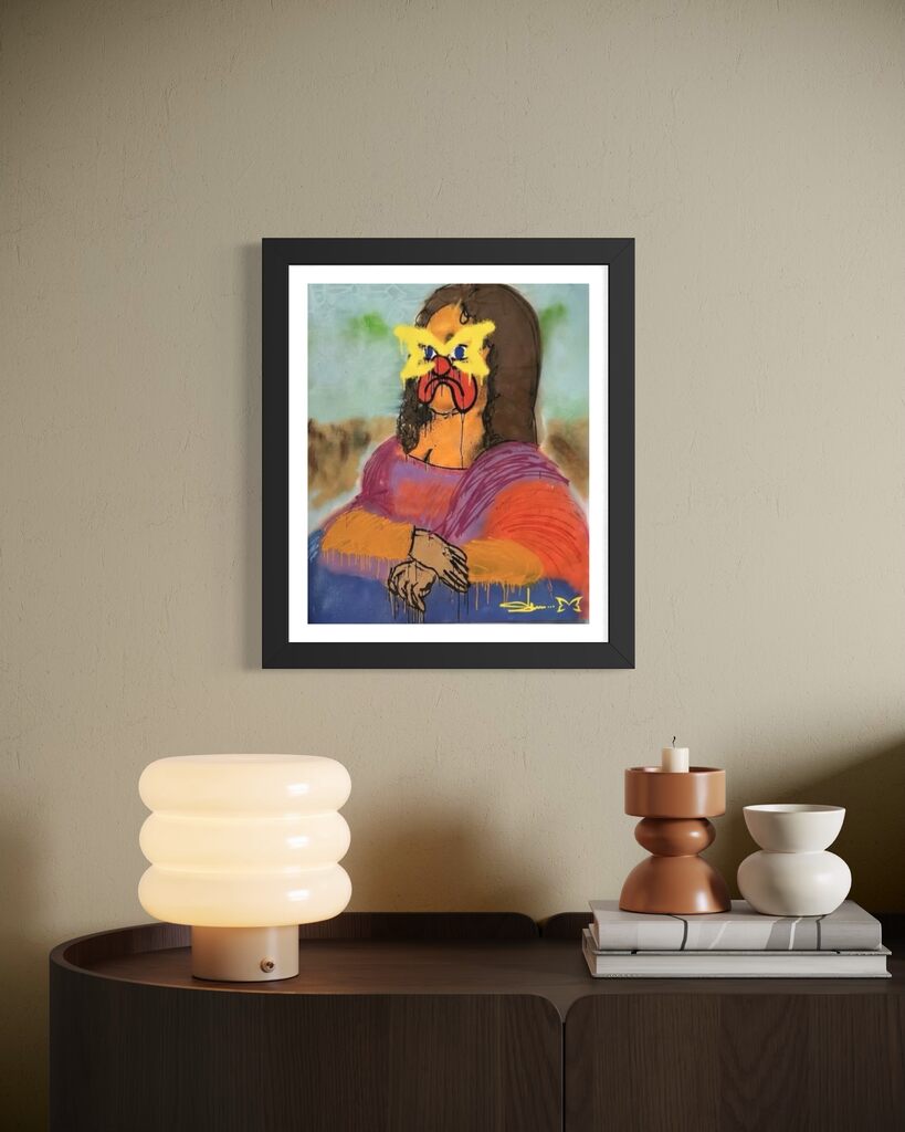 Slawn’s Mona Lisa (Slawn x Mertra VIP pop up print)