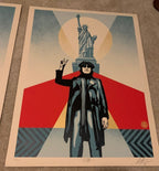 JOHN LENNON PEACE AND LIBERTY (DIPTYCH: TWO PRINTS)