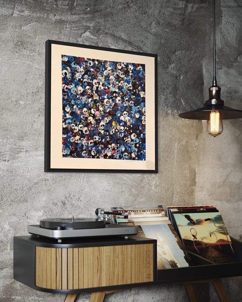 Blue Skulls Silkscreen (The Cleveland Museum Editions)