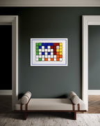 Six Cubes (Blue & Yellow)