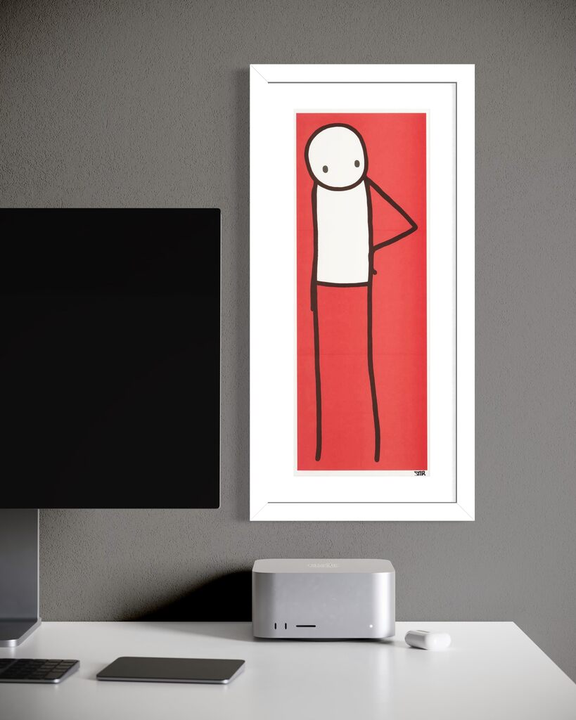 Hip (No folds, signed, Japanese big issue Silkscreen)