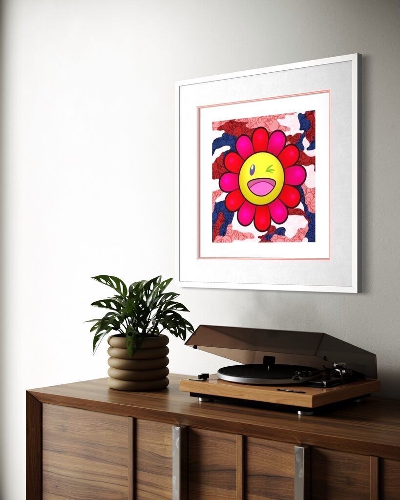 Murakami Flowers (Warhol camouflage)