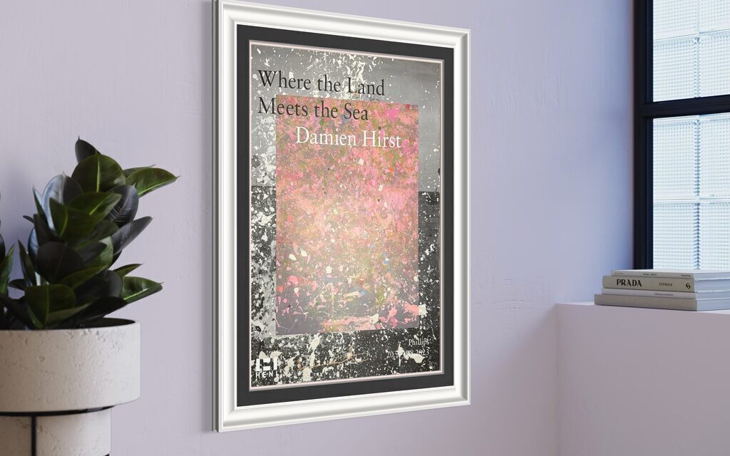 Where the Land Meets the Sea Signed Lithograph (yellow)