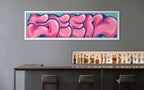 XL Jumbo Bubble Tag (Bubblegum & Blue)