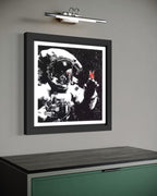 Eternal Reflection (Red Lilac, Museum Framed)
