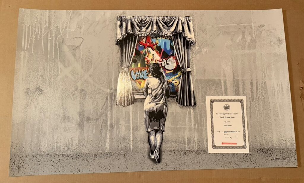 Girl at the window (Reverse) Printer’s Proof
