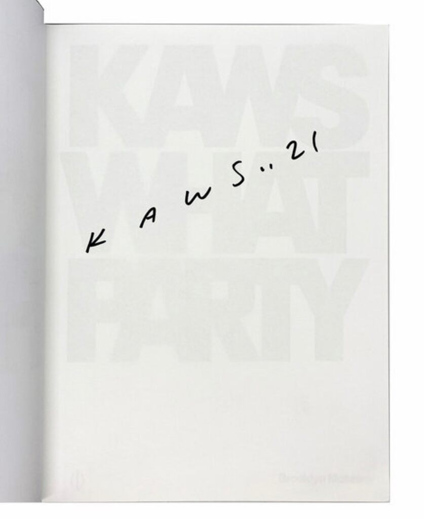 WHAT PARTY ? (White, Hand signed, Edition of 500)