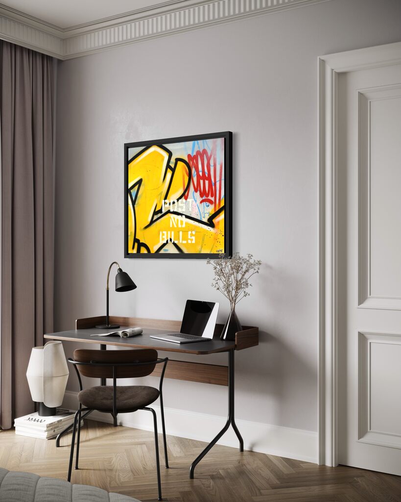 Post No Bills (Wild Style, Red & Yellow Variant)