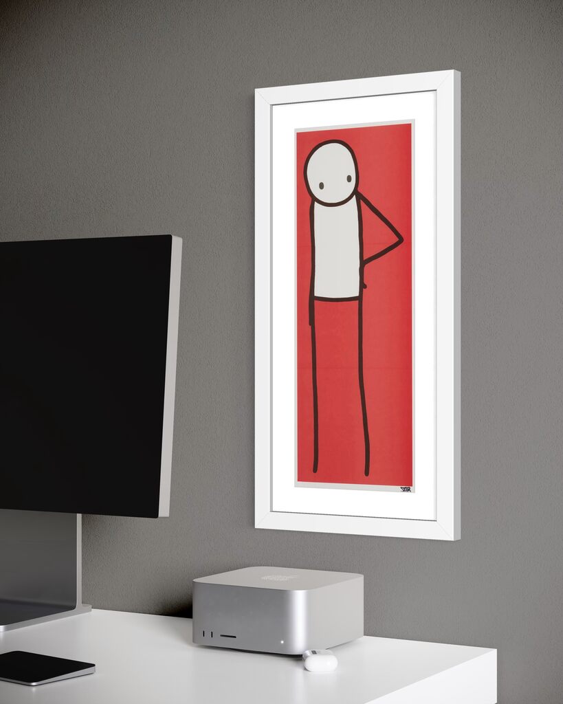 Hip (No folds, signed, Japanese big issue Silkscreen)