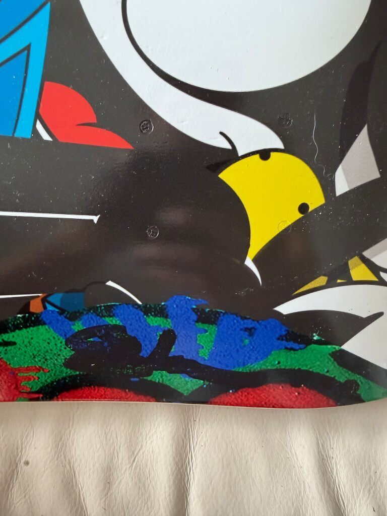 Harvey Dent / Two Face Skate Deck Diptych (Art Basel ‘25, Hand Signed)
