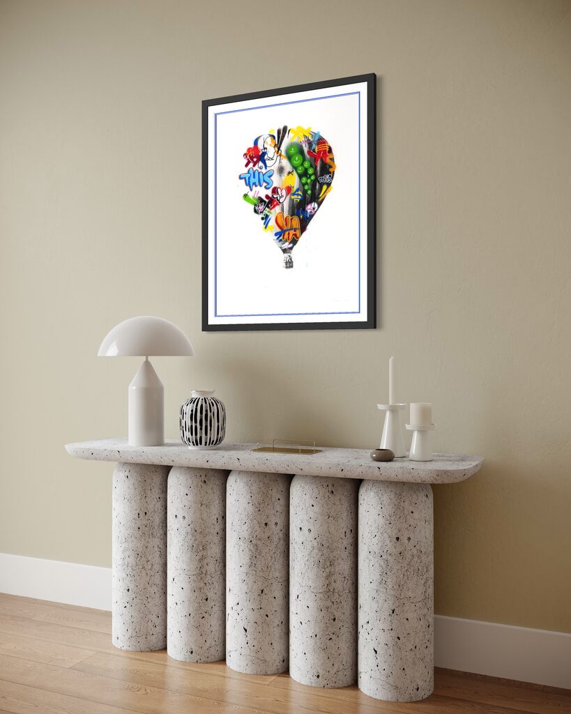 Balloon Etching (Heavily Hand Finished)