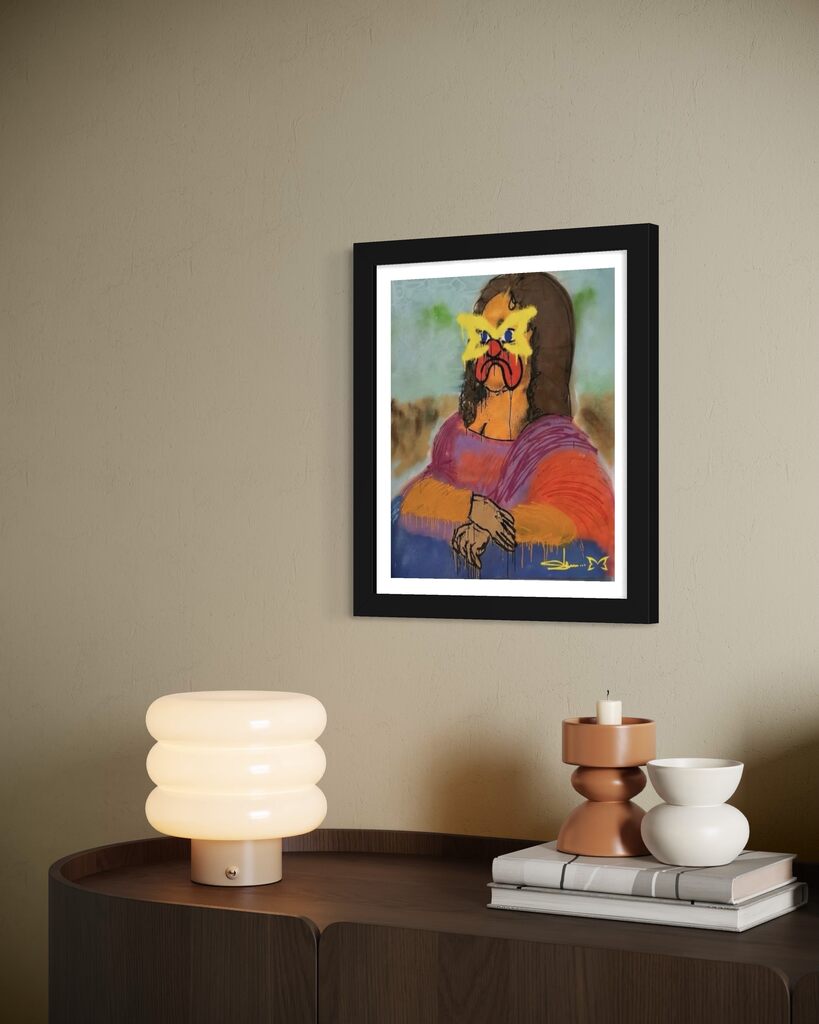 Slawn’s Mona Lisa (Slawn x Mertra VIP pop up print)