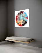 Beautiful Controlling Ornate Mandala 3 Spin Painting (TT3-1)
