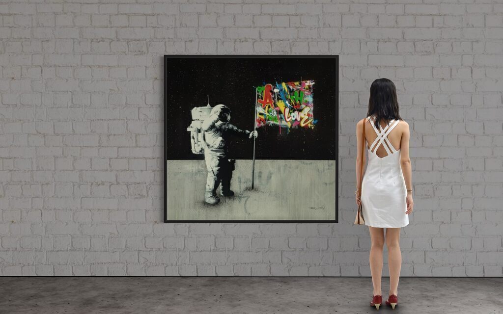 One Small Step (Unique Painting)
