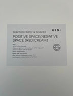 Positive Space / Negative Space (Red/Cream) TT1-1