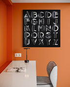 ART DECO WITH BLACK GLITTER