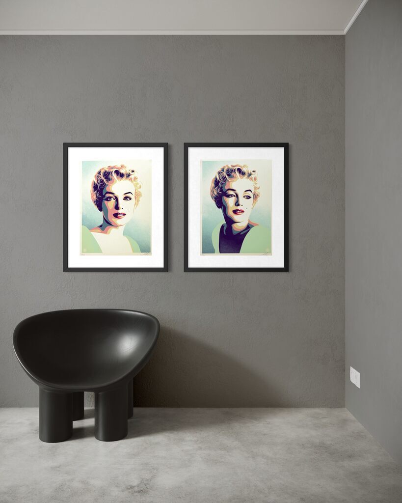 Marilyn Monroe (Sunrise & Sunset, 2 Works)