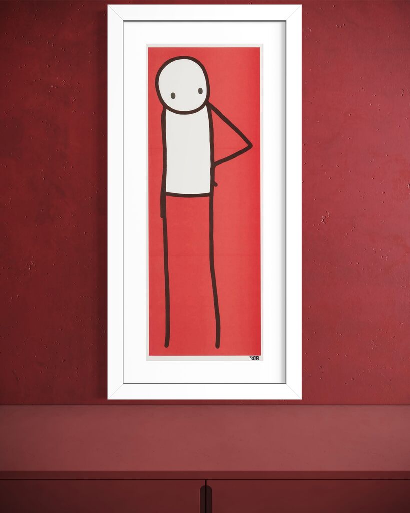 Hip (No folds, signed, Japanese big issue Silkscreen)