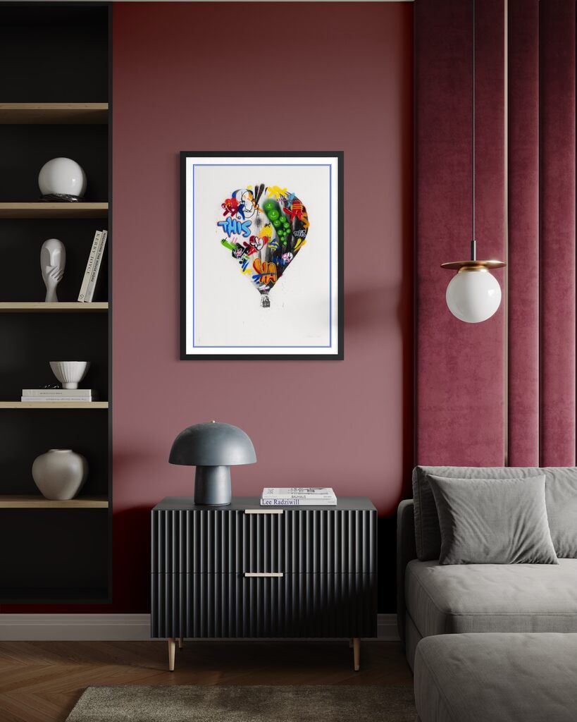 Balloon Etching (Heavily Hand Finished)