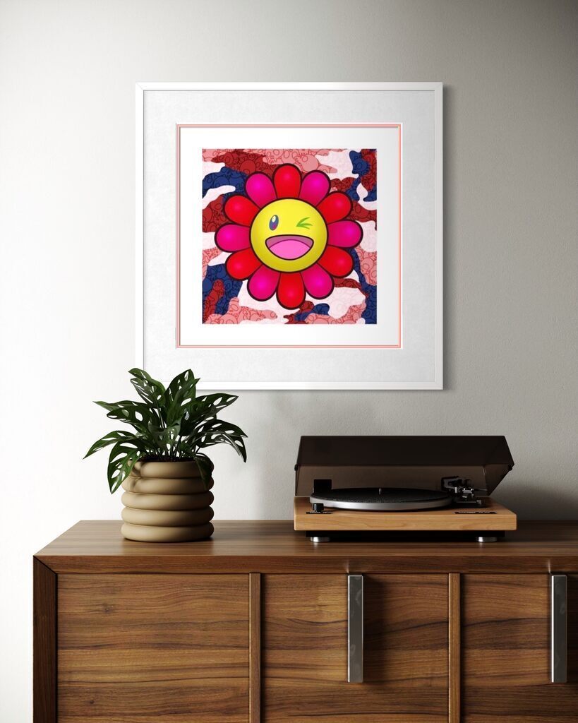 Murakami Flowers (Warhol camouflage)