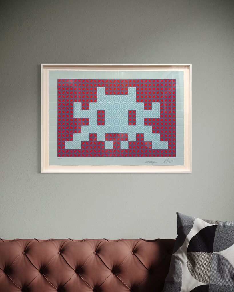 Positive Space / Negative Space Blue/ Red TT1-3