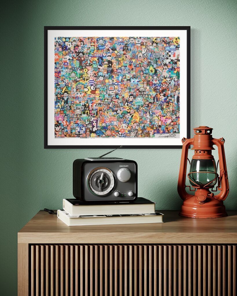 4000 (FRAMED & NEVER CREASED)