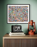 4000 (FRAMED & NEVER CREASED)