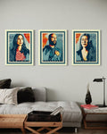 Reframe Triptych (Reenvision, rebirth, reconnect)