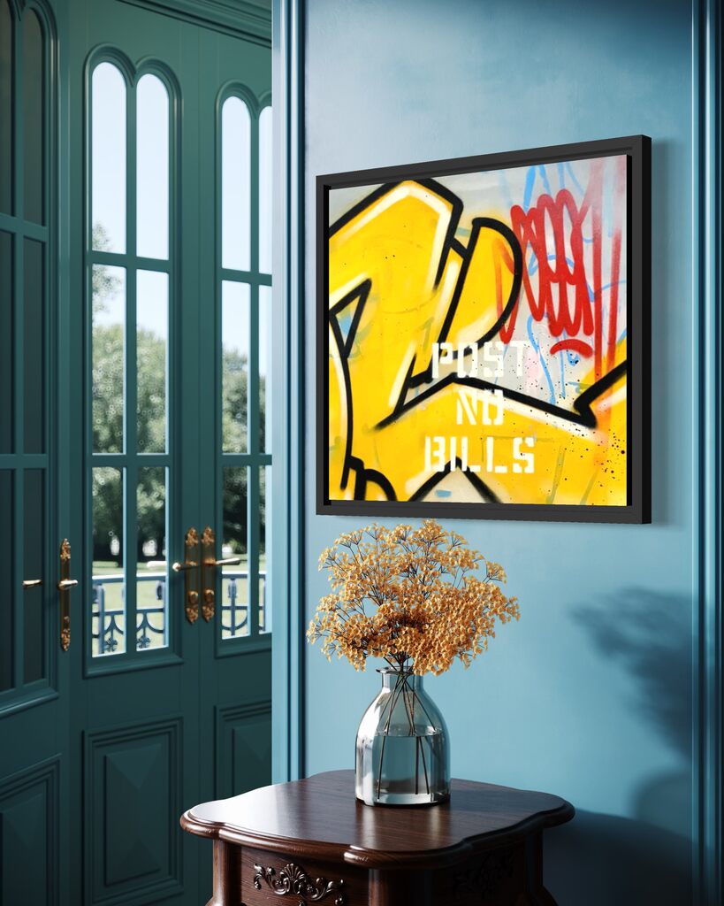 Post No Bills (Wild Style, Red & Yellow Variant)