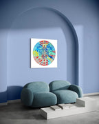 Beautiful Flower Diamond Spin Painting (TT3-2)